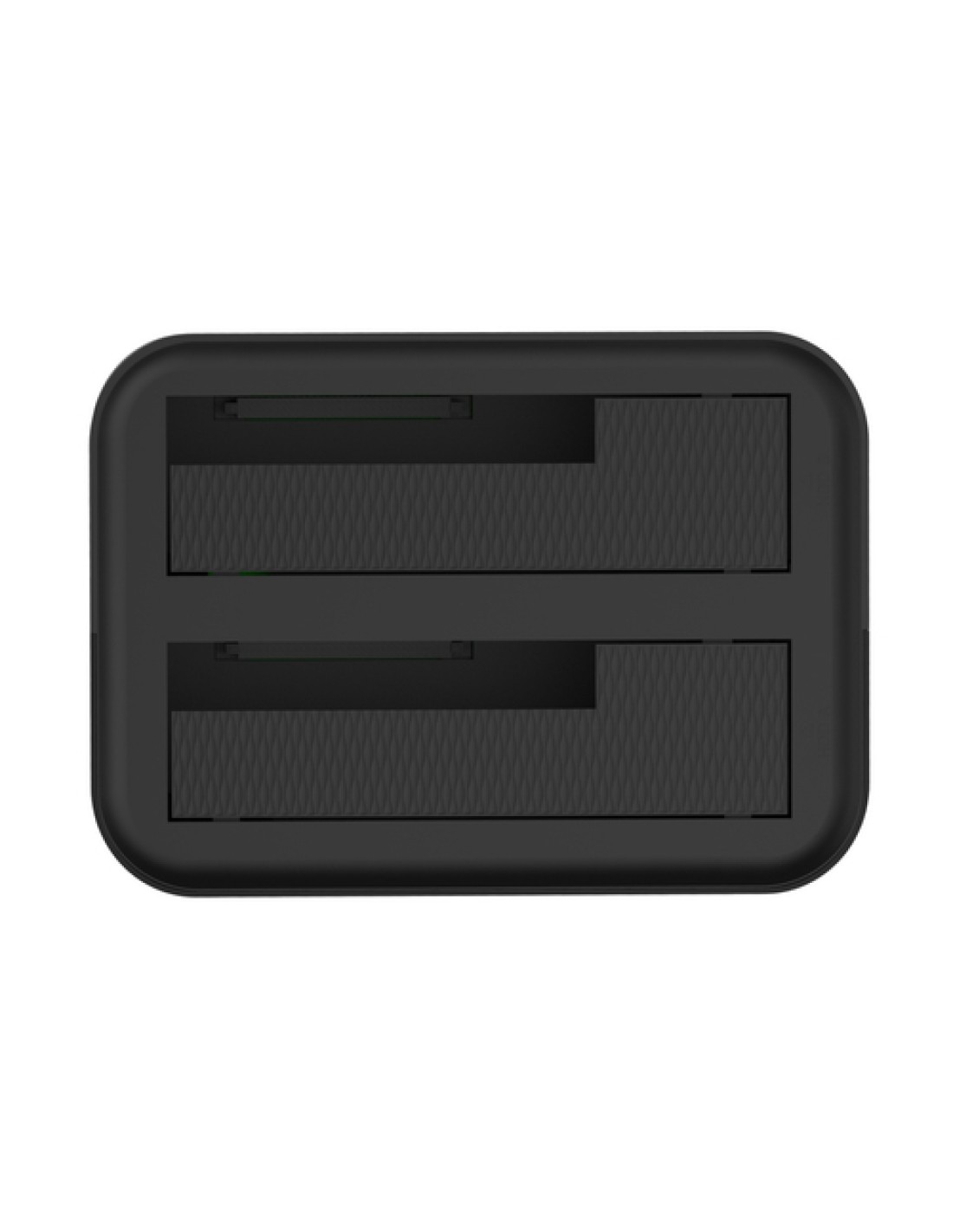 AISENS Estacion De Docking De Doble Bahia ASDS-D01B SATA 2.5/3.5 A USB 3.0/3.1 Gen1, Clone, Negra