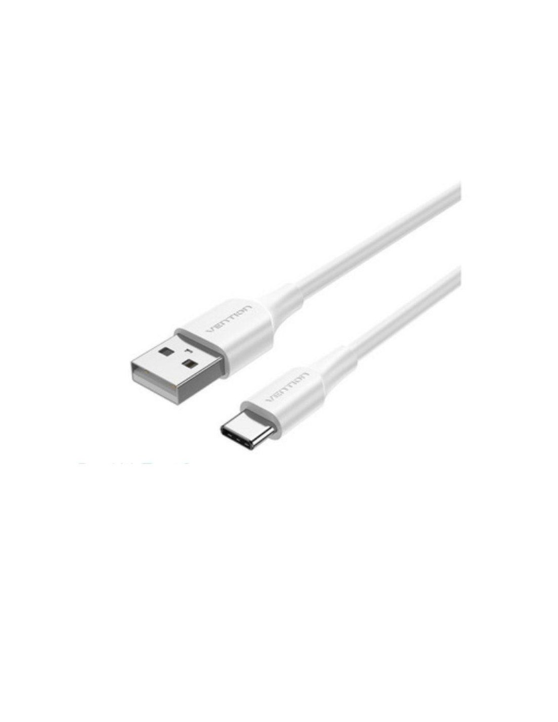CABLE VENTION USB-A/M - USB-C/M 3A 480MBPS 60W 1.5M WHITE