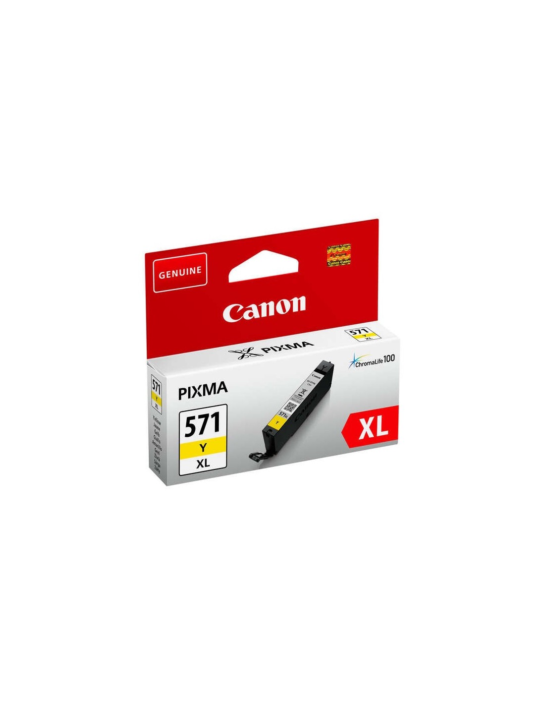 TINTA CANON CLI571YXL YELLOW ALTA CAPACIDAD
