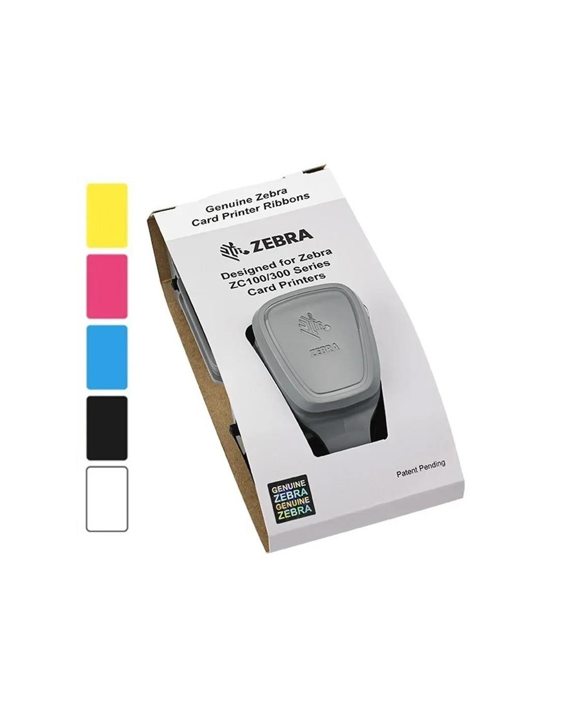 RIBBON YMCKOK ZEBRA 58MM*148M 300 IMAGES