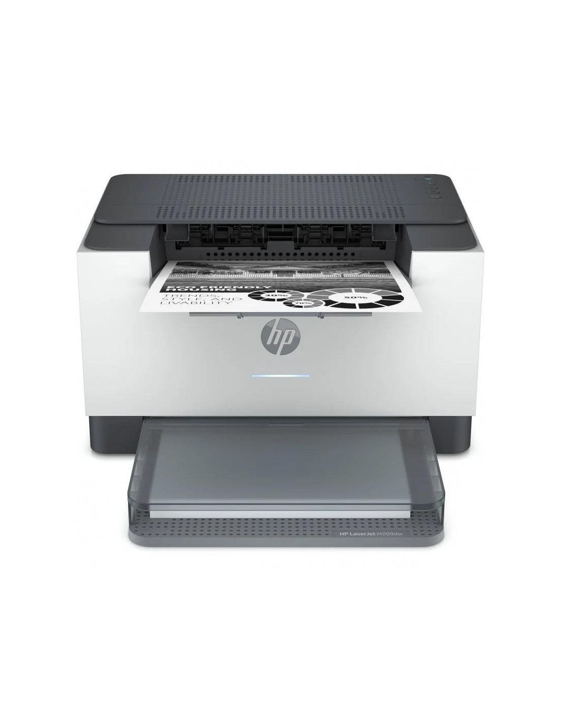 IMPRESORA HP LASER MONOCROMO LASERJET M209D DUPLEX WHITE