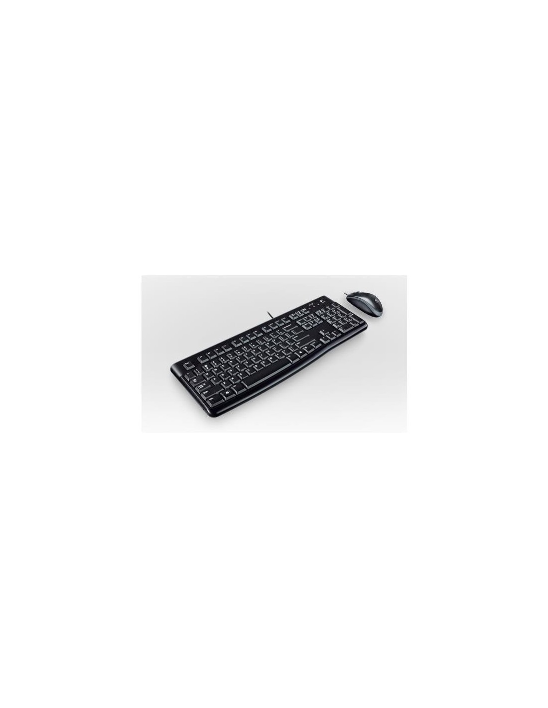 TECLADO + RATON LOGITECH MK120 USB BLACK