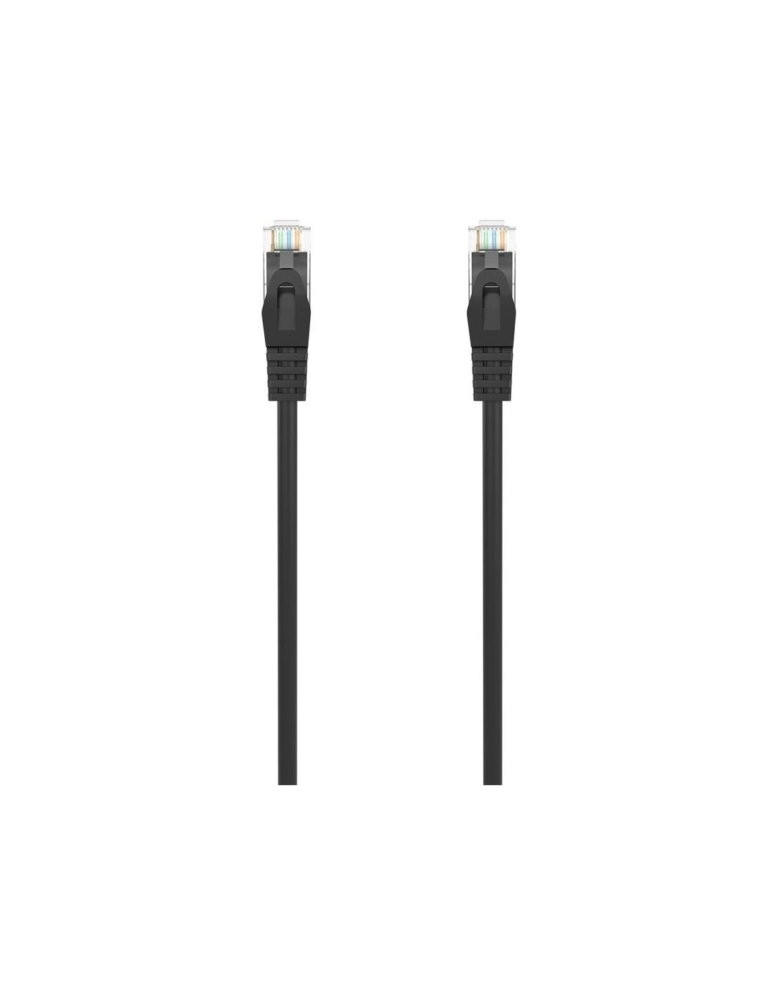 CABLE DE RED CAT.6A UTP 0.5M AISENS BLACK