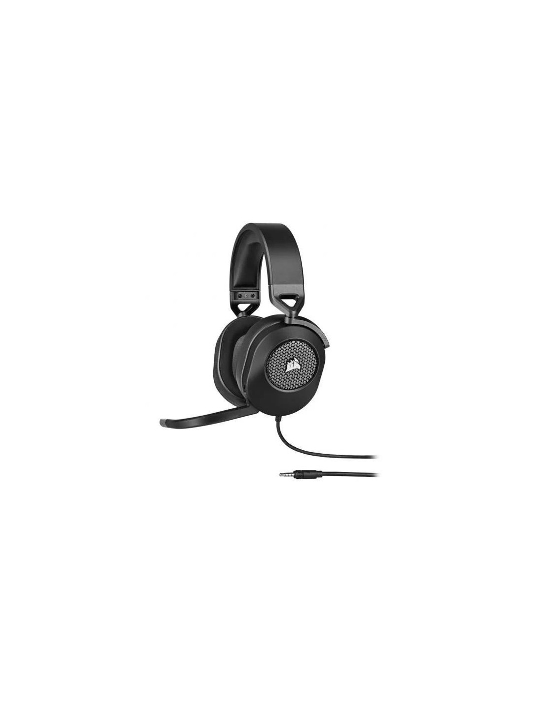 AURICULARES + MICROFONO CORSAIR HS65 USB GAMING HEADSET RGB 7.1 BLACK