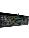 TECLADO GAMING CORSAIR K55 PRO USB ICUE RGB BLACK + REPOSAMUÑECA
