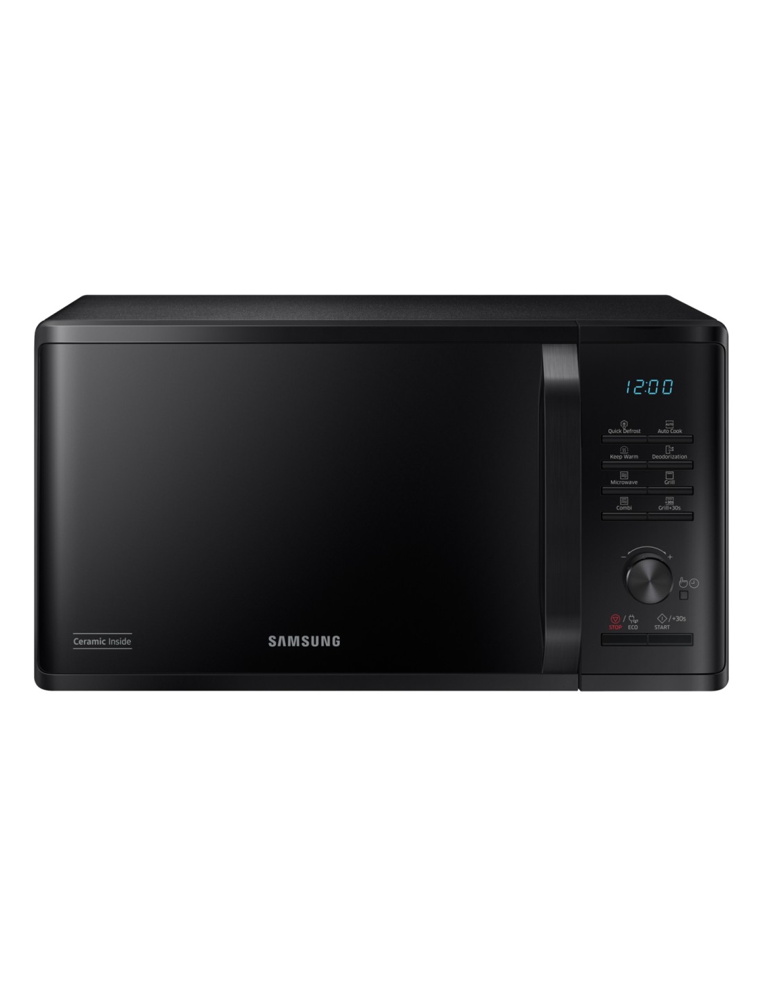 Samsung Microondas con Grill 23L 800W Clase X Negro MG23K3515AK/E1