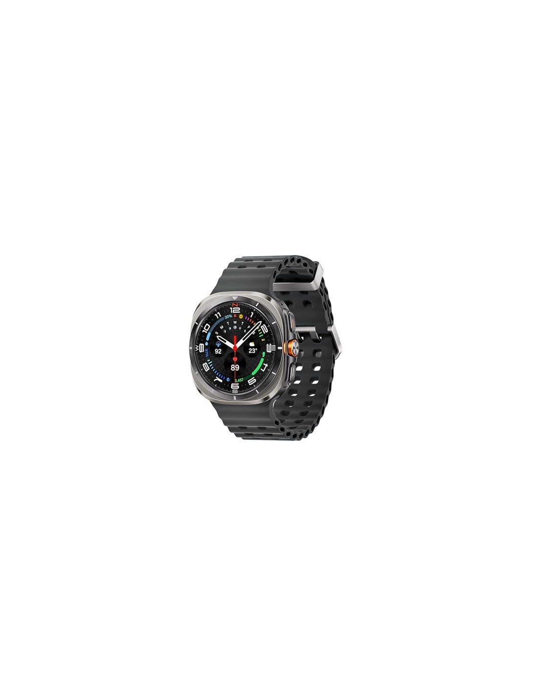 Samsung Galaxy Watch Ultra 3,81 cm (1.5") AMOLED 47 mm Digital 480 x 480 Pixeles Pantalla tÃ¡ctil 4G Plata, Titanio Wifi GPS (sa