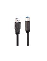 Lindy 43098 cable USB 10 m USB 3.2 Gen 1 (3.1 Gen 1) USB A USB B Negro