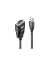 Lindy 42686 cable de serie Negro 1,1 m USB tipo A DB-9