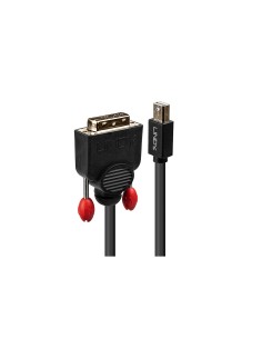 Lindy 41952 adaptador de cable de vÍ­deo 2 m Mini DisplayPort DVI-D Negro
