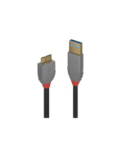 Lindy 36768 cable USB USB 3.2 Gen 1 (3.1 Gen 1) 3 m USB A Micro-USB B