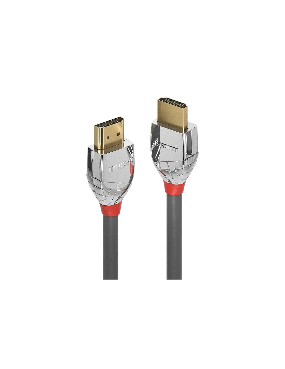 Lindy 37872 cable HDMI 2 m HDMI tipo A (EstÃ¡ndar) Gris, Plata