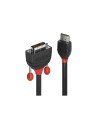 Lindy 36273 adaptador de cable de vÍ­deo 3 m HDMI tipo A (Estándar) DVI-D Negro