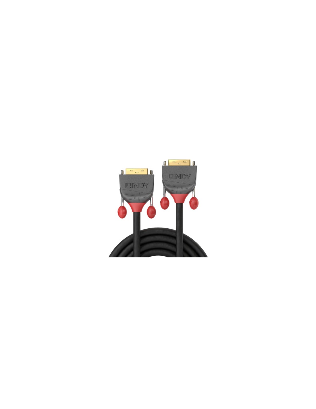 Lindy 36241 cable DVI 15 m DVI-D Negro