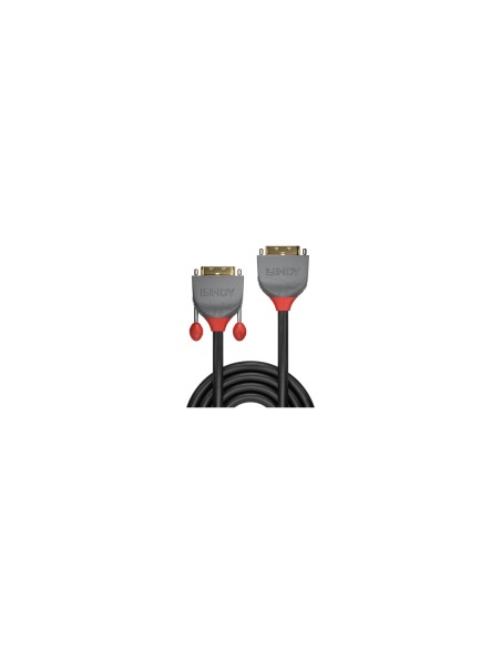 Lindy 36230 cable DVI 0,5 m DVI-D DVI-I Negro