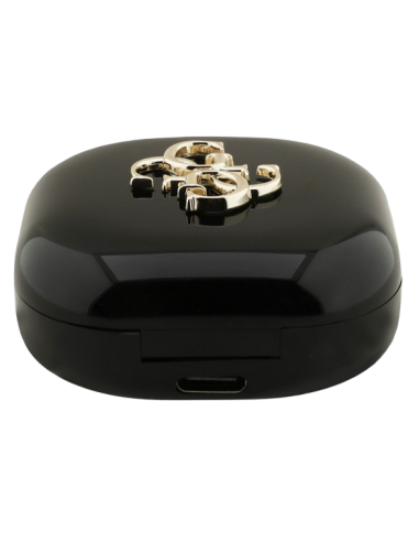 GUESS AURICULAR BLUETOOTH TWS 4G LOGO NEGRO