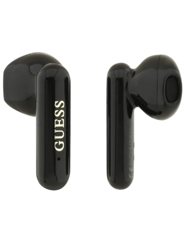 GUESS AURICULAR BLUETOOTH TWS 4G LOGO NEGRO