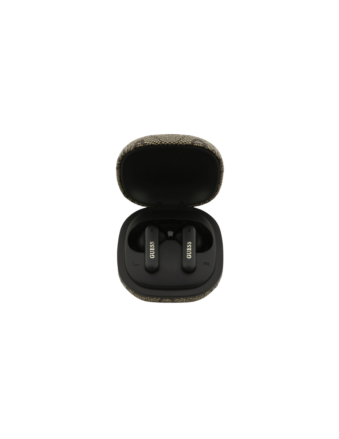 GUESS AURICULAR BLUETOOTH TWS ENC 4G LOGO MARRÓN