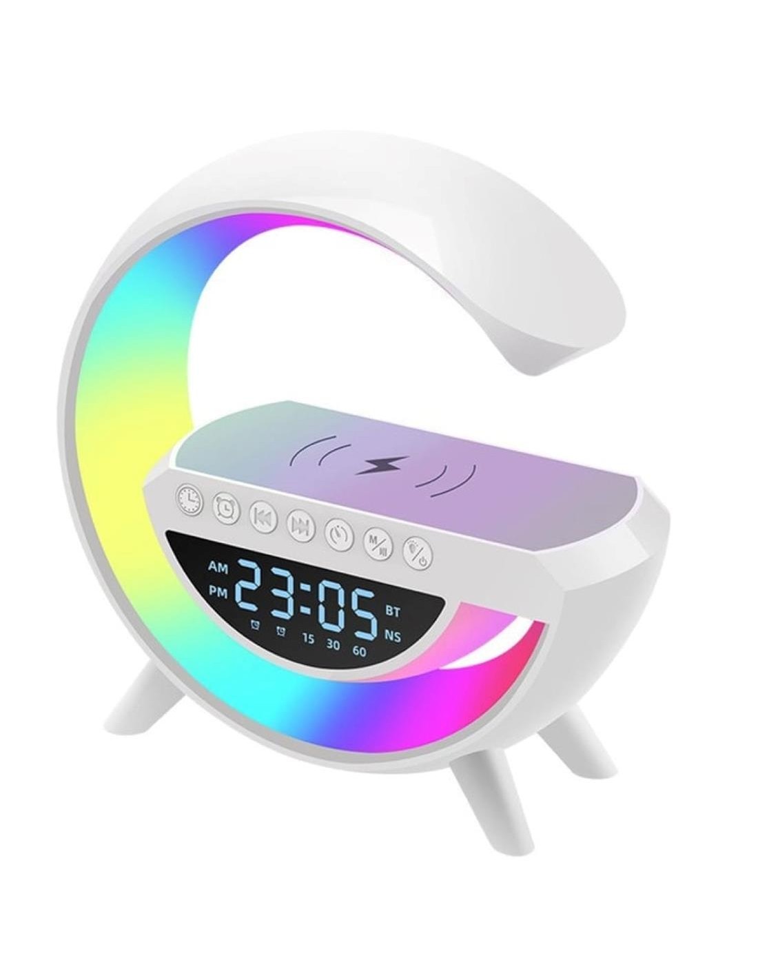 Altavoz BT-3401 G Bluetooth con Luces y Carga InalÃ¡mbrica