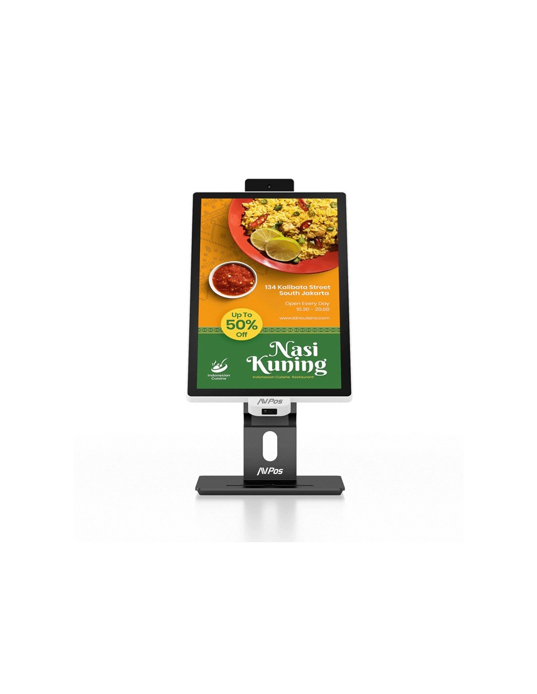 KIOSKO AUTOSERVICIO AVPOS DISPLAY SMARTLINE 22 I3 10TH/8GB/256GB/WIFI/2D