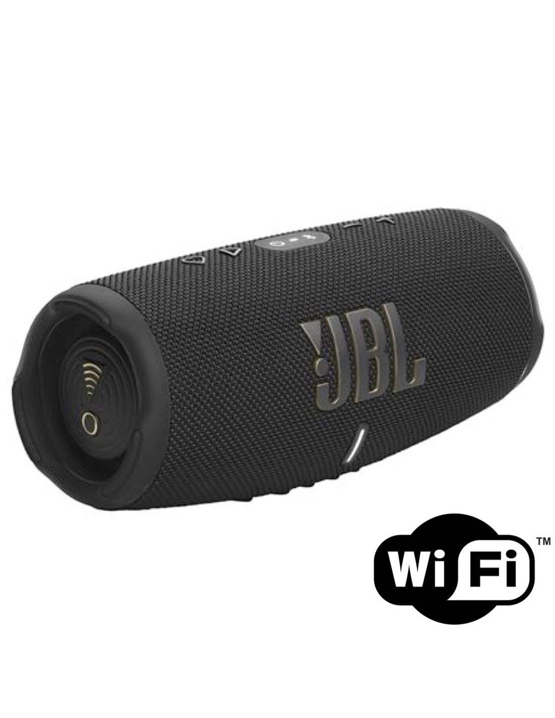 JBL Charge 5 Wifi y Bluetooth Altavoz Inalámbrico Negro