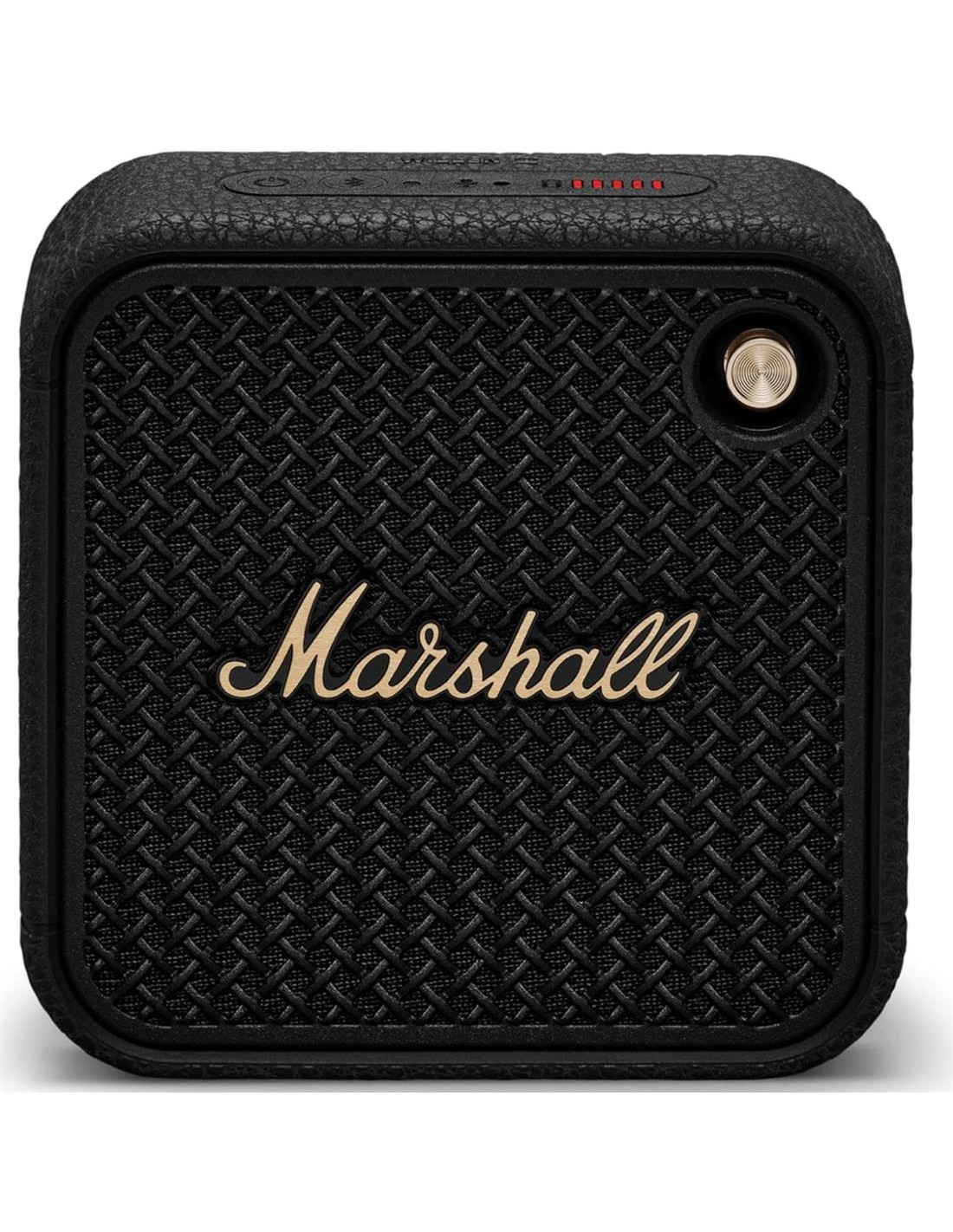 Marshall Willen II Altavoz Bluetotoh Negro y LatÃ³n