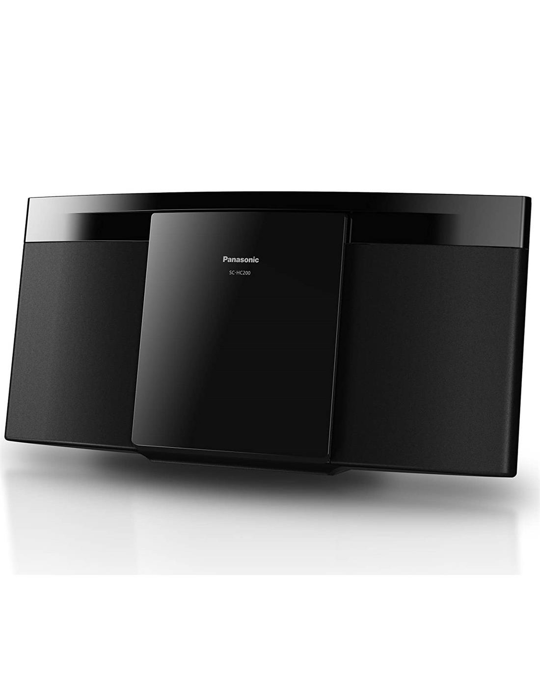 Panasonic SC-HC200EG Microcadena 20W con CD, USB y Bluetooth