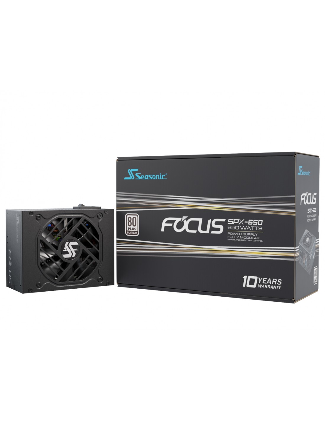 Seasonic FOCUS-SPX-650 unidad de fuente de alimentaciÃ³n 650 W 20+4 pin ATX CFX Negro