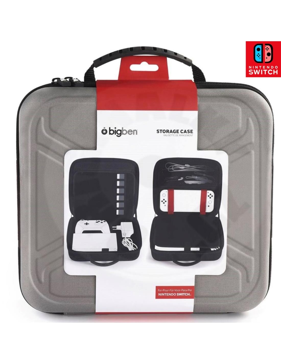 Bigben Funda Protectora Dura para Nintendo (SWITCHSTORCASEDGREY)