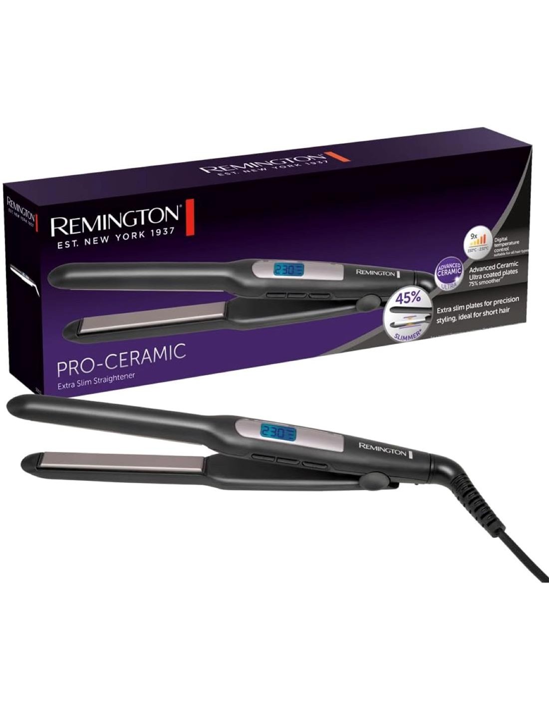Remington S5515 E51 Plancha de Pelo de CerÃ¡mica Extra Slim