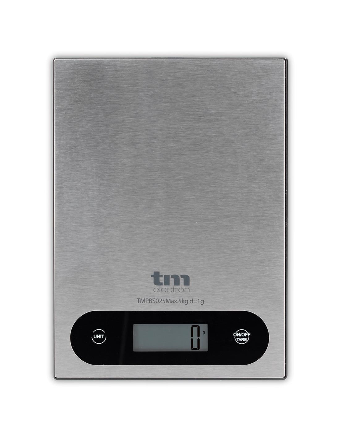 TM BÃ¡scula Cocina 5Kg Acero Inox (TMPBS025)