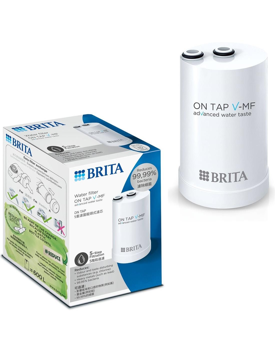 Brita Recambio On tap V-MF Filtro Pack 1