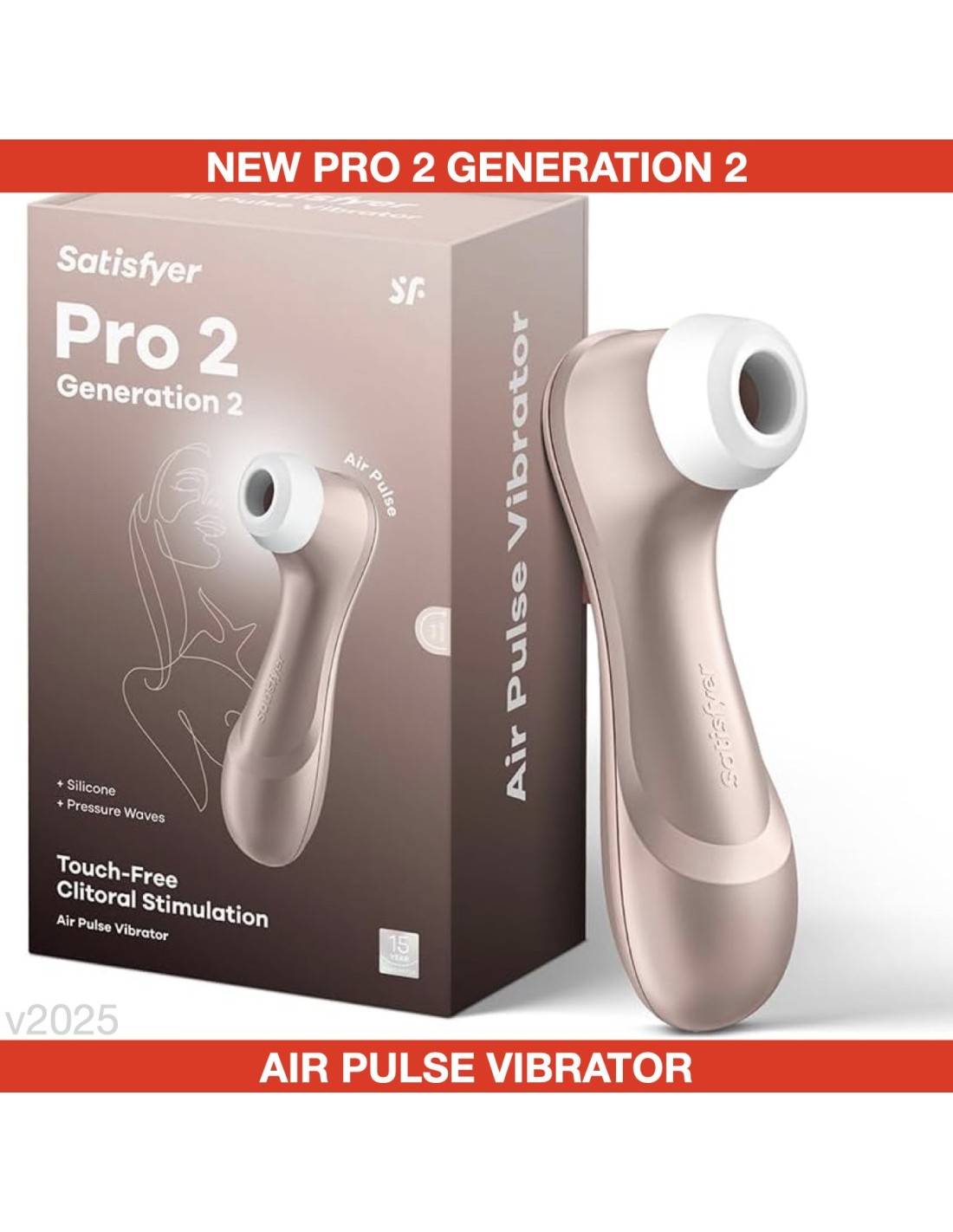 Satisfyer Pro 2 GeneraciÃ³n 2 Rosa Oro