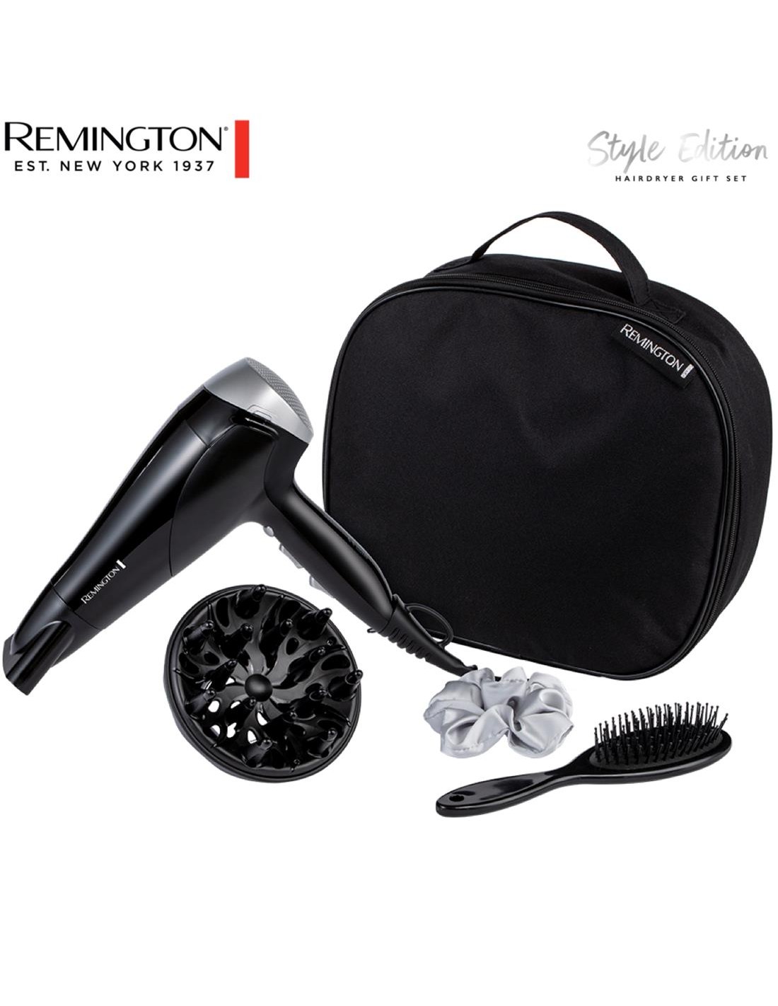 Remington D3171GP Secador de Pelo 2.200W Style Edition Pack de Regalo