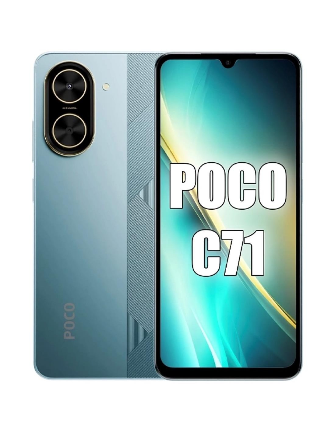 Xiaomi Poco C71 6.88" 3GB 64GB 32Mp (Incl. Cargador) Azul