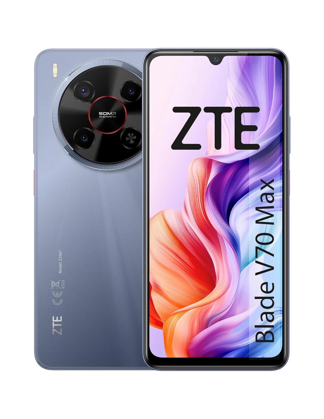 Zte Blade V70 Max 6.9" 4+10GB 256GB 50Mpx Gris
