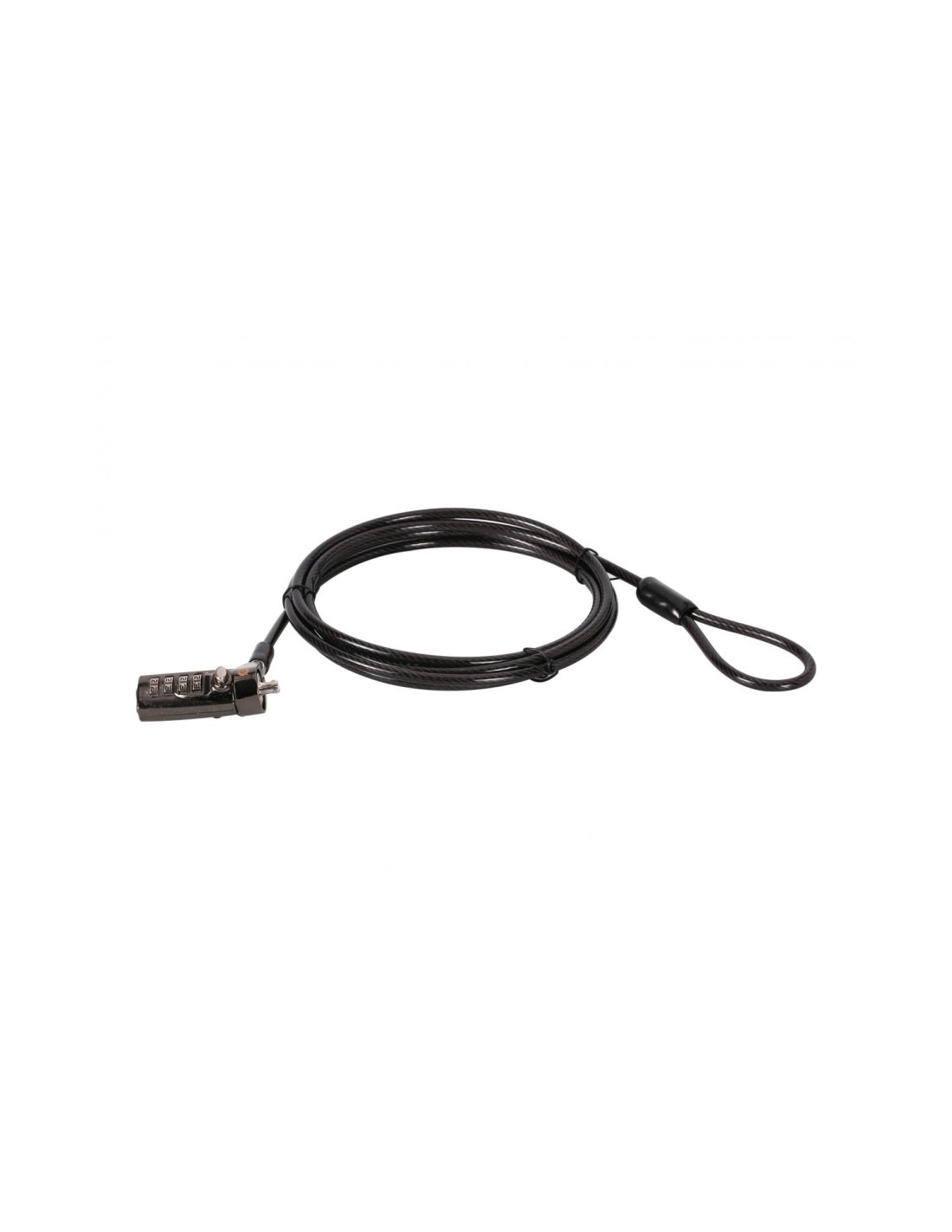 Conceptronic CUSTODIO01BN cable antirrobo Negro 1,8 m