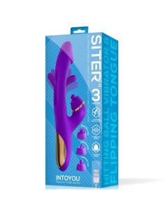VIBRADOR CON LENGUA Y CABEZALES INTERCAMBIABLES SITER 2.0 INTOYOU 2