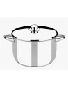 OLLA DE ACERO INOXIDABLE 26CM 8 LITROS OPTIMA CON TAPA ACERO MONIX