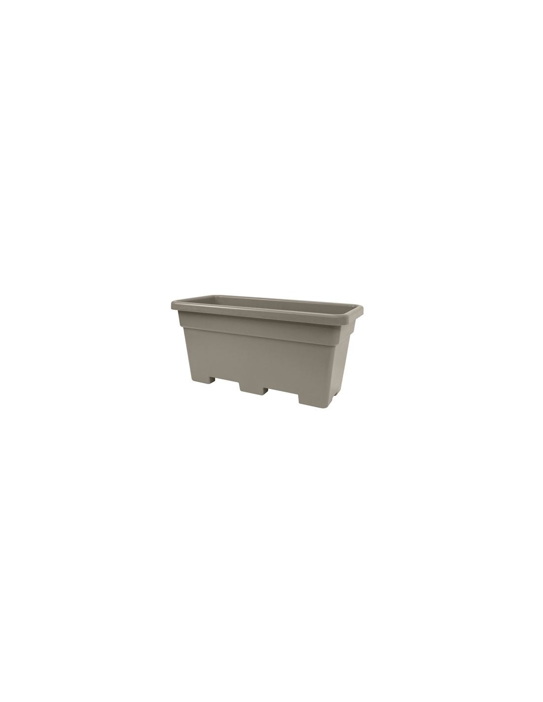 JARDINERA MAXI RECTANGULAR 80CM TORTORA ARTPLAST