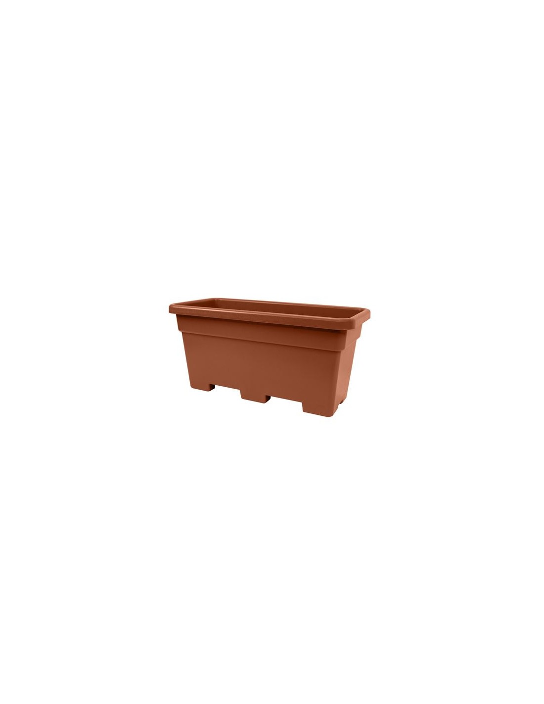 JARDINERA MAXI RECTANGULAR 80CM TERRACOTA ARTPLAST