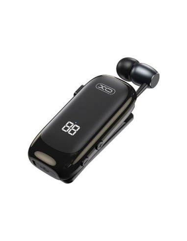 AURICULAR CON MICROFONO DE SOLAPA BE51 NEGRO XO