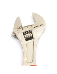 LLAVE INGLESA 10\"- 250MM MANGO RECUBIERTO ROJO MADER 2