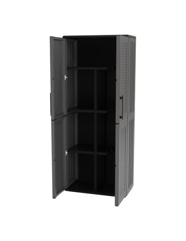 ARMARIO ALTO DE PLÁSTICO 680X370X1630MM LINEA EASY ARTPLAST