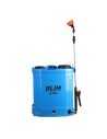 SULFATADORA DE ESPALDA BATERIA 20 LITROS DOBLE BOMBA BLIM