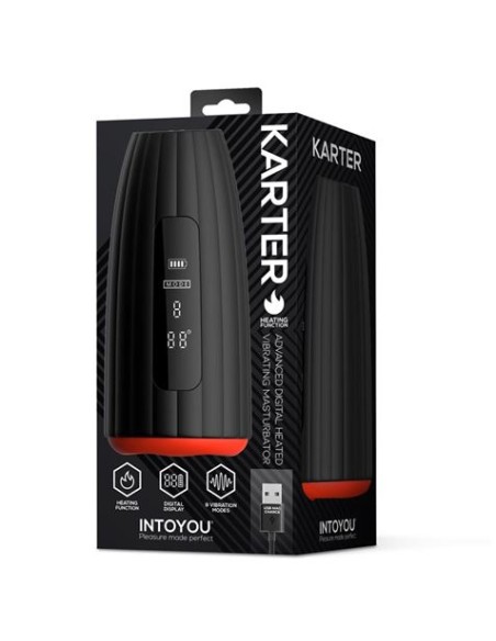 MASTURBADOR MASCULINO CON CALOR Y VIBRACION INTOYOU