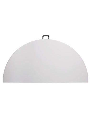 MESA DE RESINA REDONDA PLEGABLE 160X74CM 4.5CM SUNGARDEN