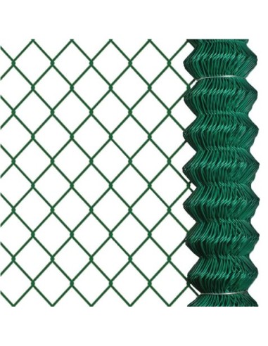 MALLA DE VALLADO PLASTIFICADA 60X60X2.9MM 2X25 METROS SUNGARDEN