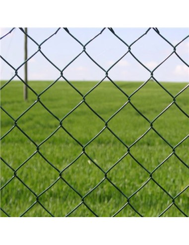 MALLA DE VALLADO PLASTIFICADA 60X60X2.9MM 2X25 METROS SUNGARDEN