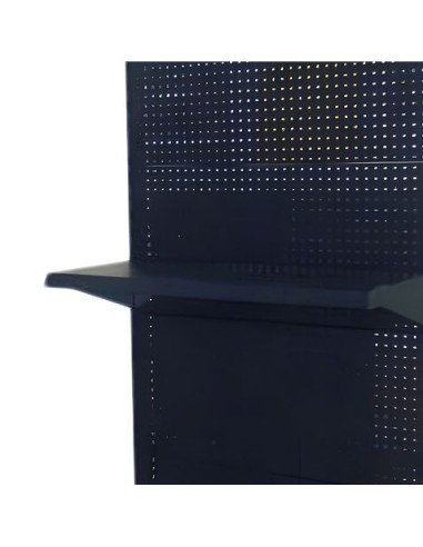 ESTANTERIA / EXPOSITOR DISPLAY 900X450X2200 COLOR NEGRO